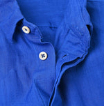 45R Botanical Dyed Linen 908 Ocean Shirt