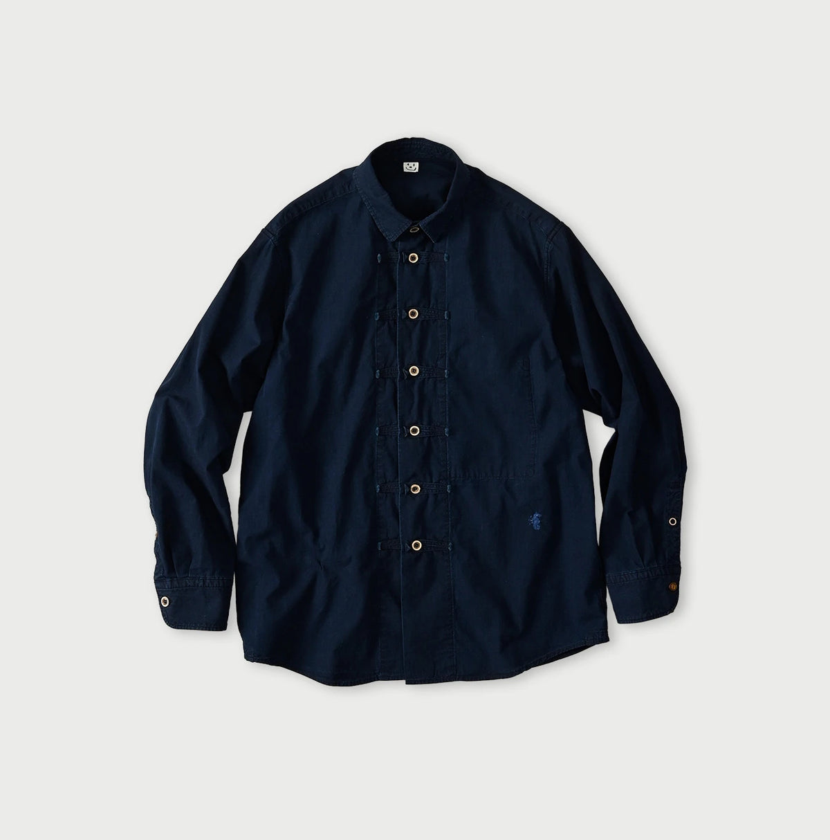 45R Indigo Batiste 908 8-knot Shirt