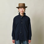 45R Indigo Batiste 908 8-knot Shirt