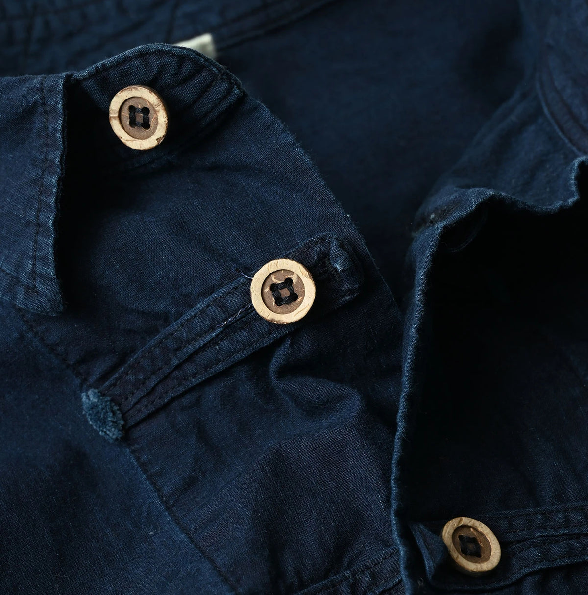 45R Indigo Batiste 908 8-knot Shirt