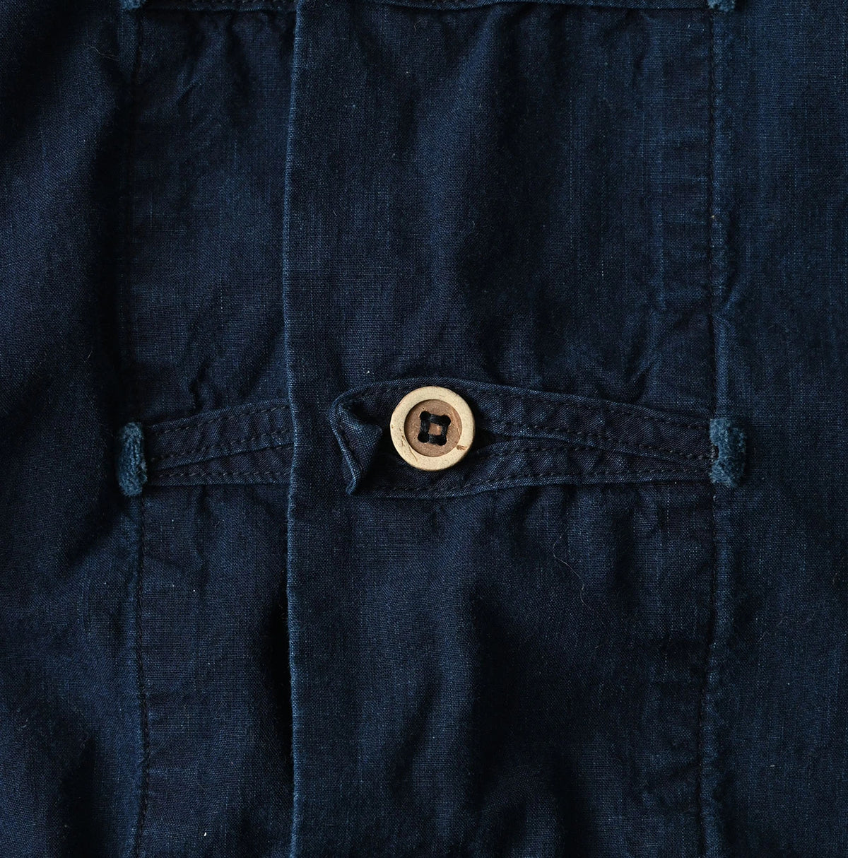 45R Indigo Batiste 908 8-knot Shirt