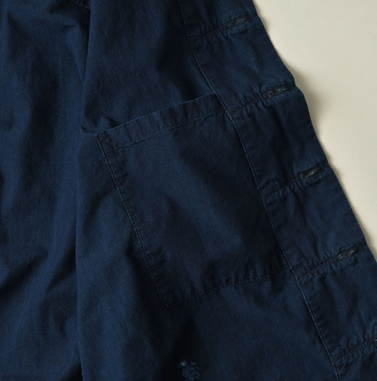 45R Indigo Batiste 908 8-knot Shirt