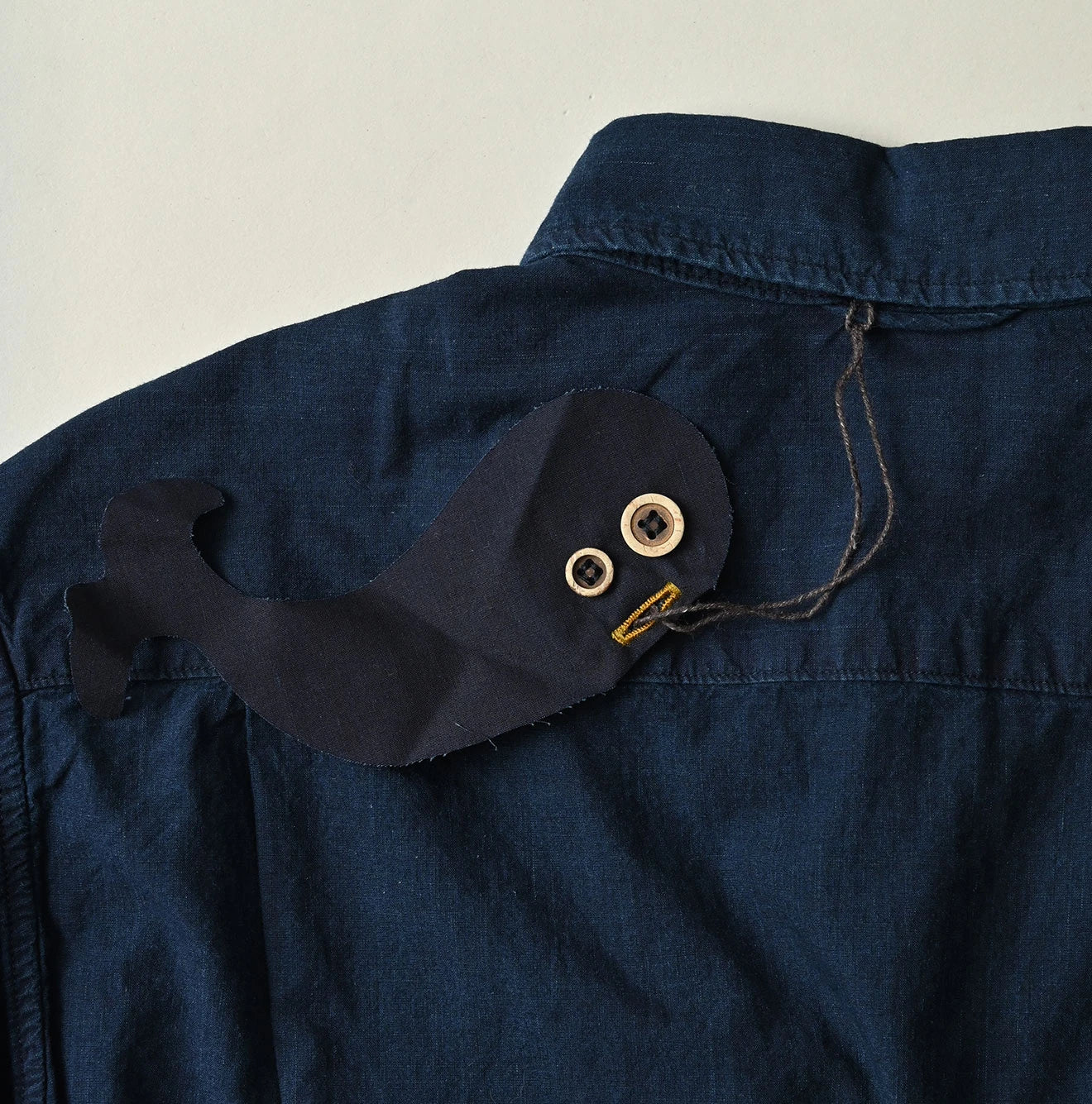 45R Indigo Batiste 908 8-knot Shirt