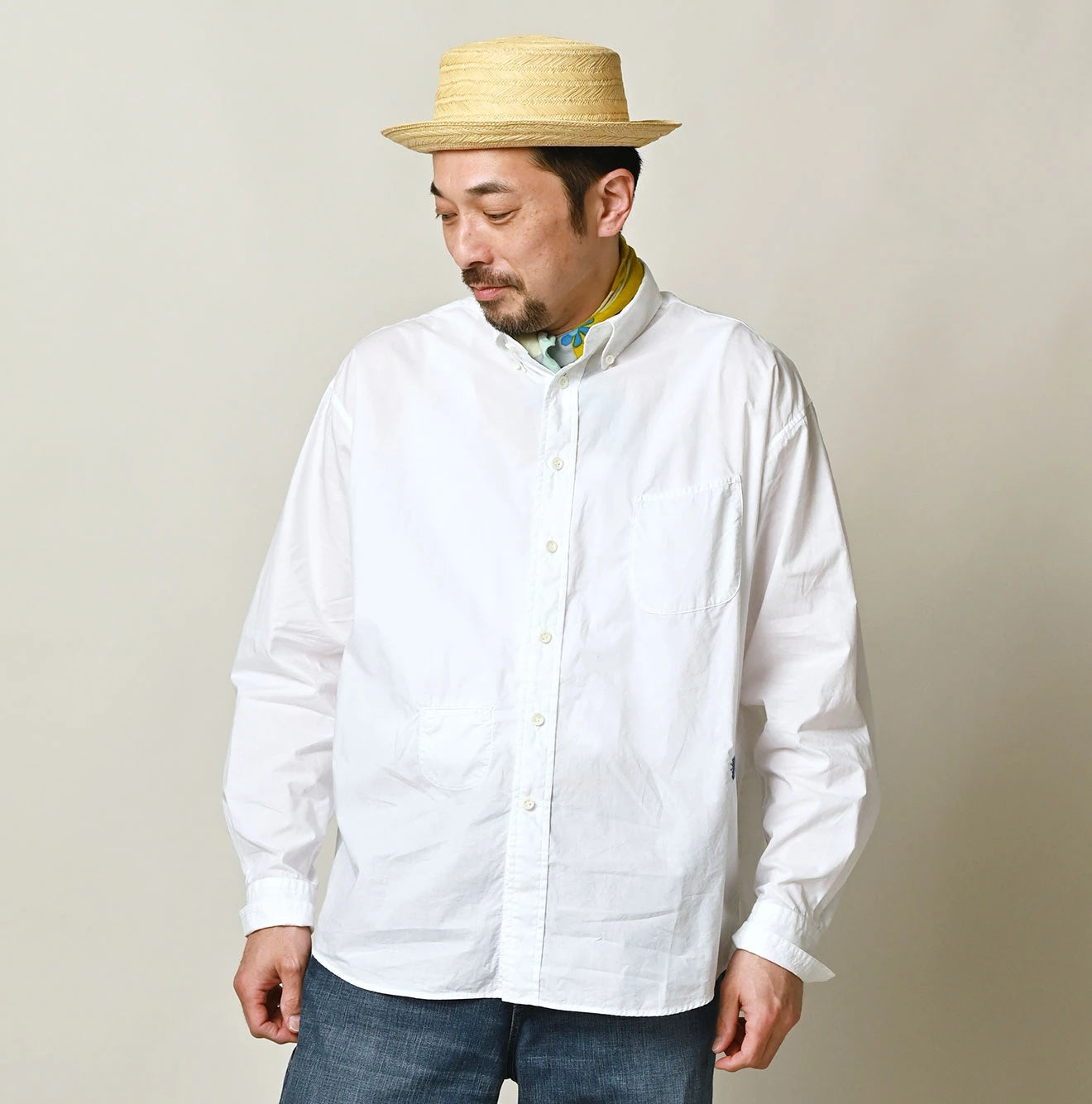 45R Batiste 908 Ocean Shirt (White) - Image 4