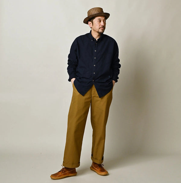 45R Indigo Batiste 908 Ocean Shirt