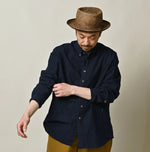 45R Indigo Batiste 908 Ocean Shirt