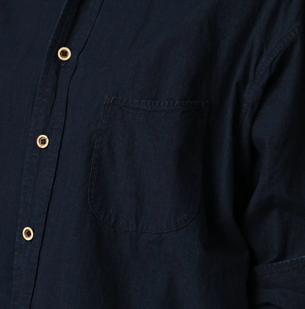 45R Indigo Batiste 908 Ocean Shirt