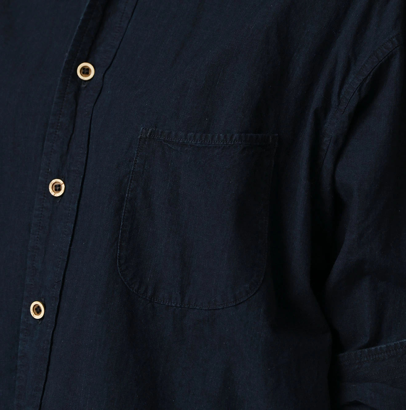 45R Indigo Batiste 908 Ocean Shirt - Image 12