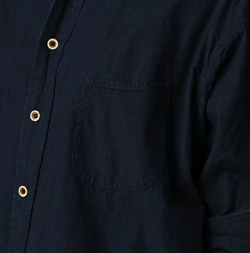 45R Indigo Batiste 908 Ocean Shirt - Image 12