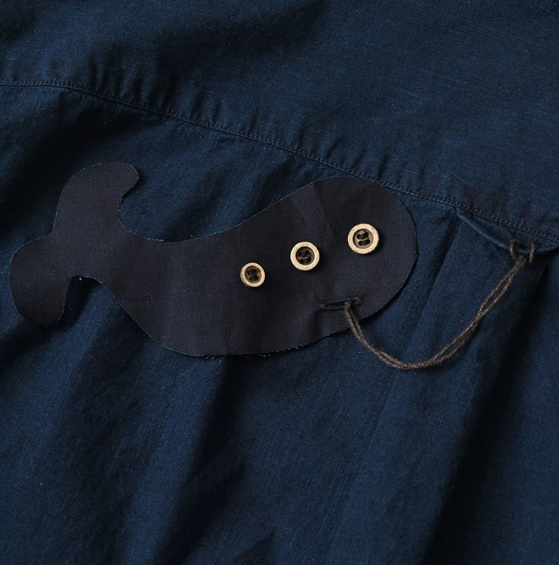 45R Indigo Batiste 908 Ocean Shirt - Image 22