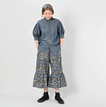 45R Cotton Linen Dungaree Cuppe Shirt Nou