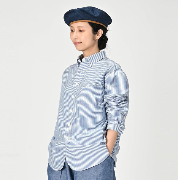 Light Oxford 908 Loafer Buttondown Shirt - 45R by 45rpm studio