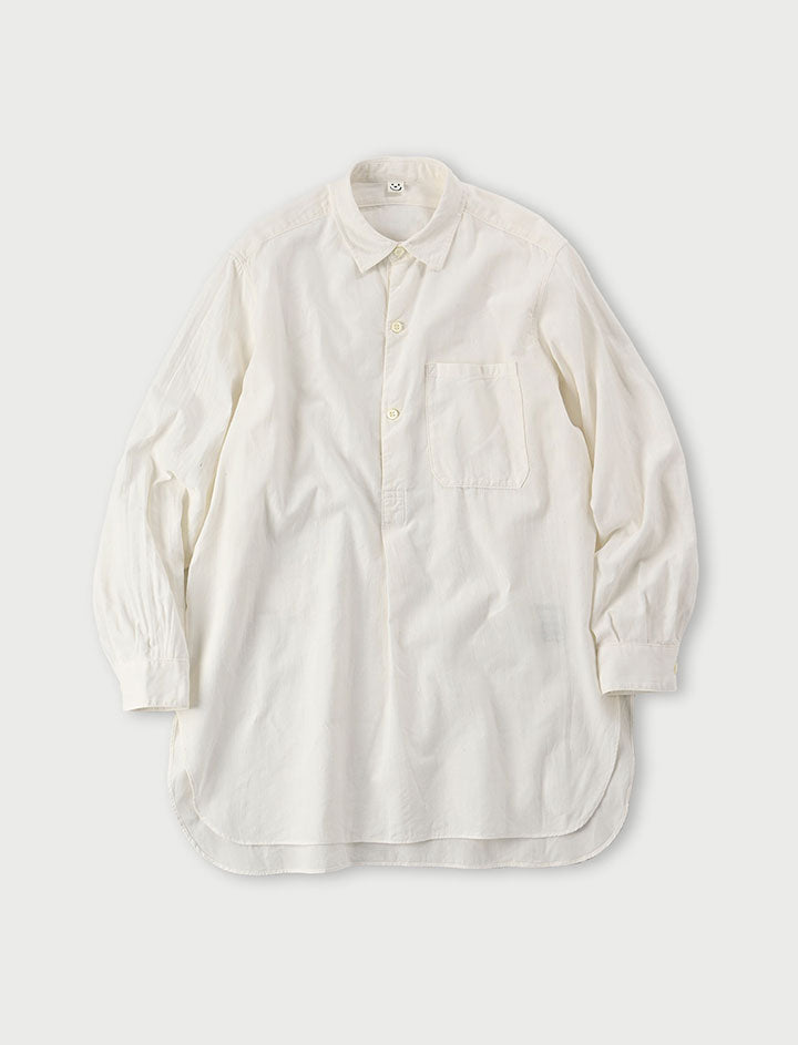 Khadi Oxford 908 Grandpa Pullover Shirt