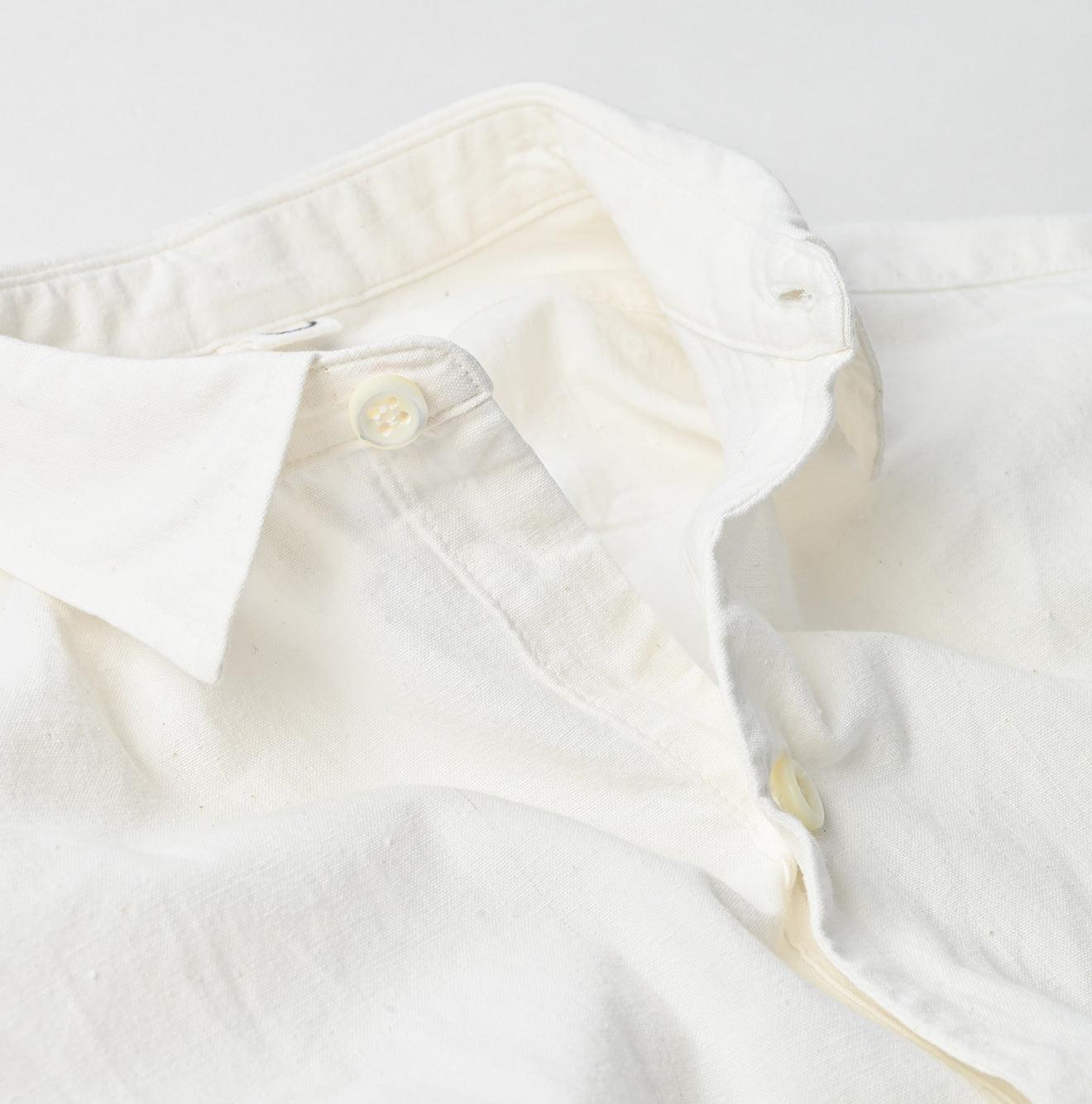 Khadi Oxford 908 Grandpa Pullover Shirt – 45R GLOBAL