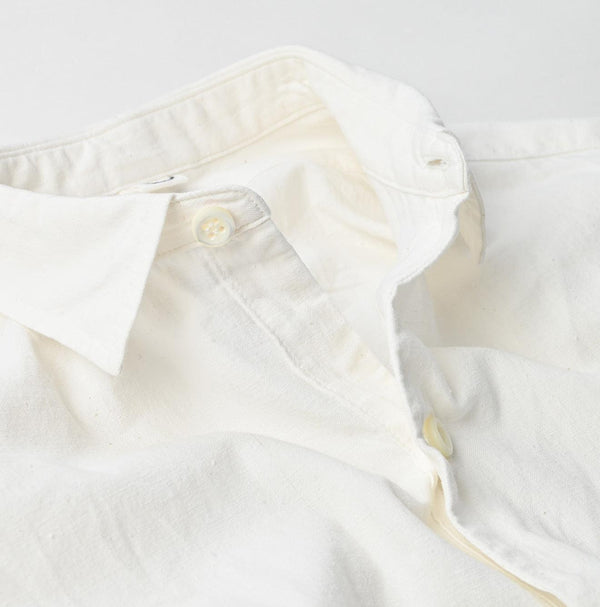 Khadi Oxford 908 Grandpa Pullover Shirt - 45R by 45rpm studio