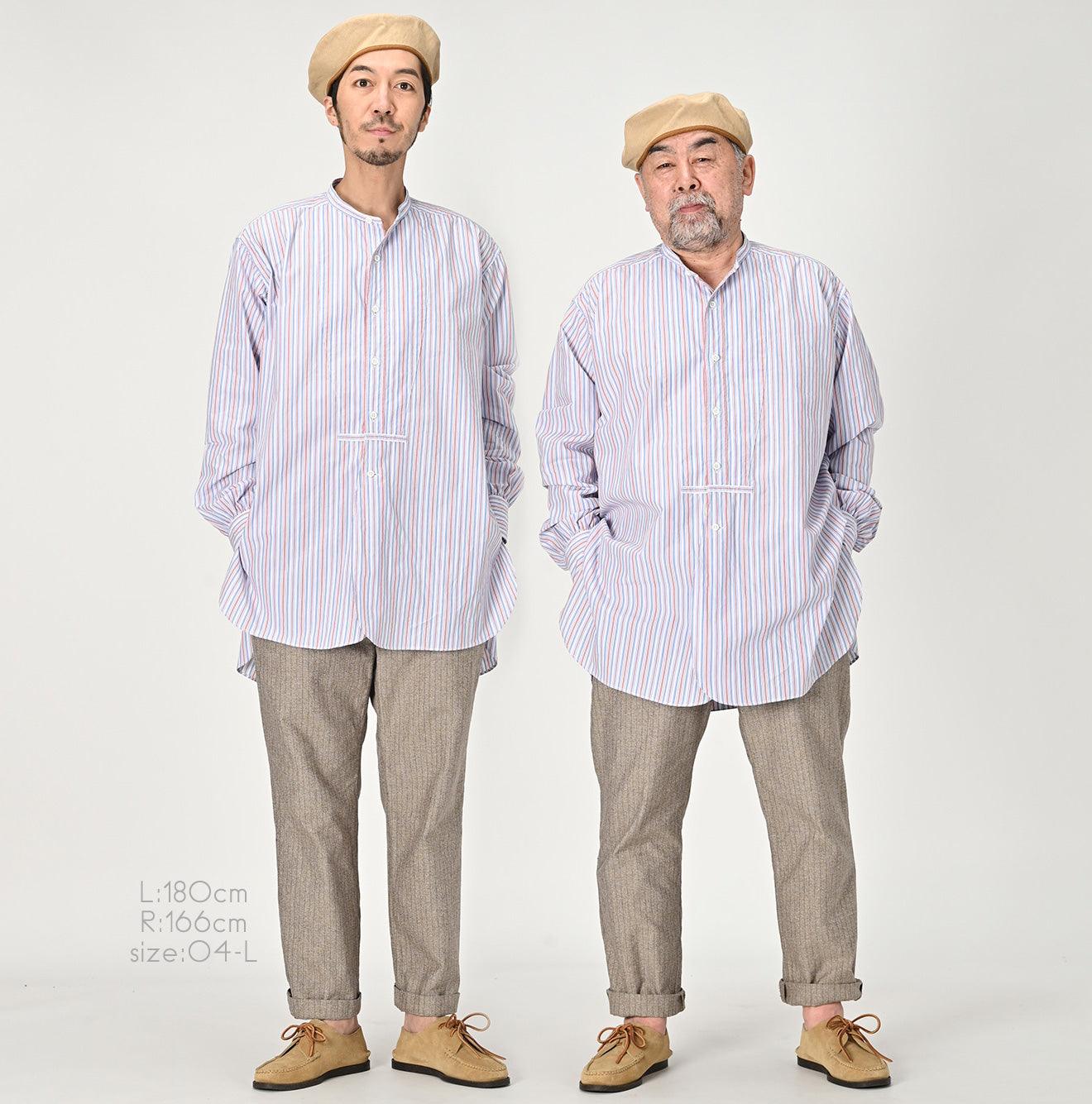 【schott） Stripe shirting natural shirt HYSB - LEE WOVEN SHIRT – Shred & Speed