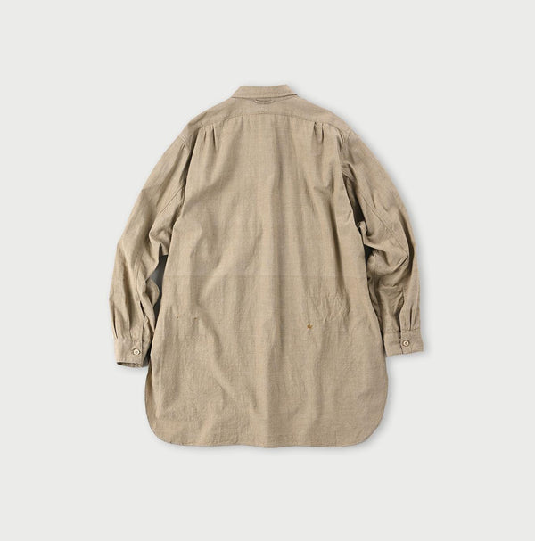 Khadi Oxford 908 Grandpa Pullover Shirt - 45R by 45rpm studio