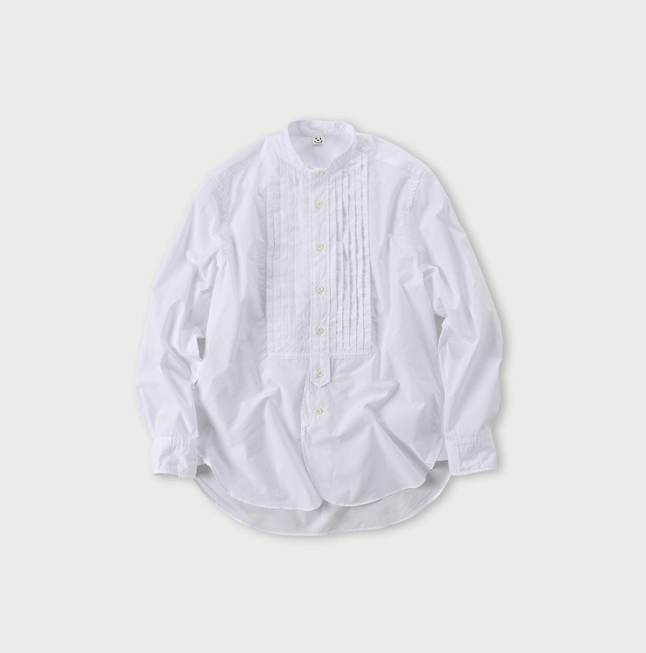 Batiste 908 Pintuck Stand Collar Shirt - 45R by 45rpm studio - Image 1
