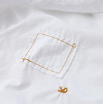 Batiste 908 Pintuck Stand Collar Shirt - 45R by 45rpm studio