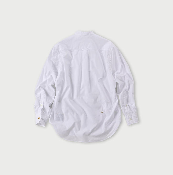 Batiste 908 Pintuck Stand Collar Shirt - 45R by 45rpm studio