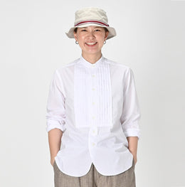Batiste 908 Pintuck Stand Collar Shirt main image 0