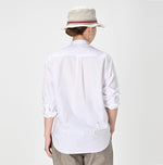 Batiste 908 Pintuck Stand Collar Shirt - 45R by 45rpm studio