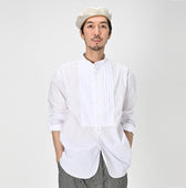 Batiste 908 Pintuck Stand Collar Shirt main image 1