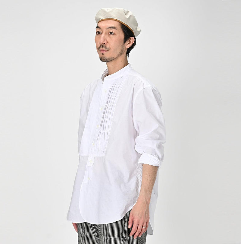 Batiste 908 Pintuck Stand Collar Shirt - 45R by 45rpm studio - Image 6