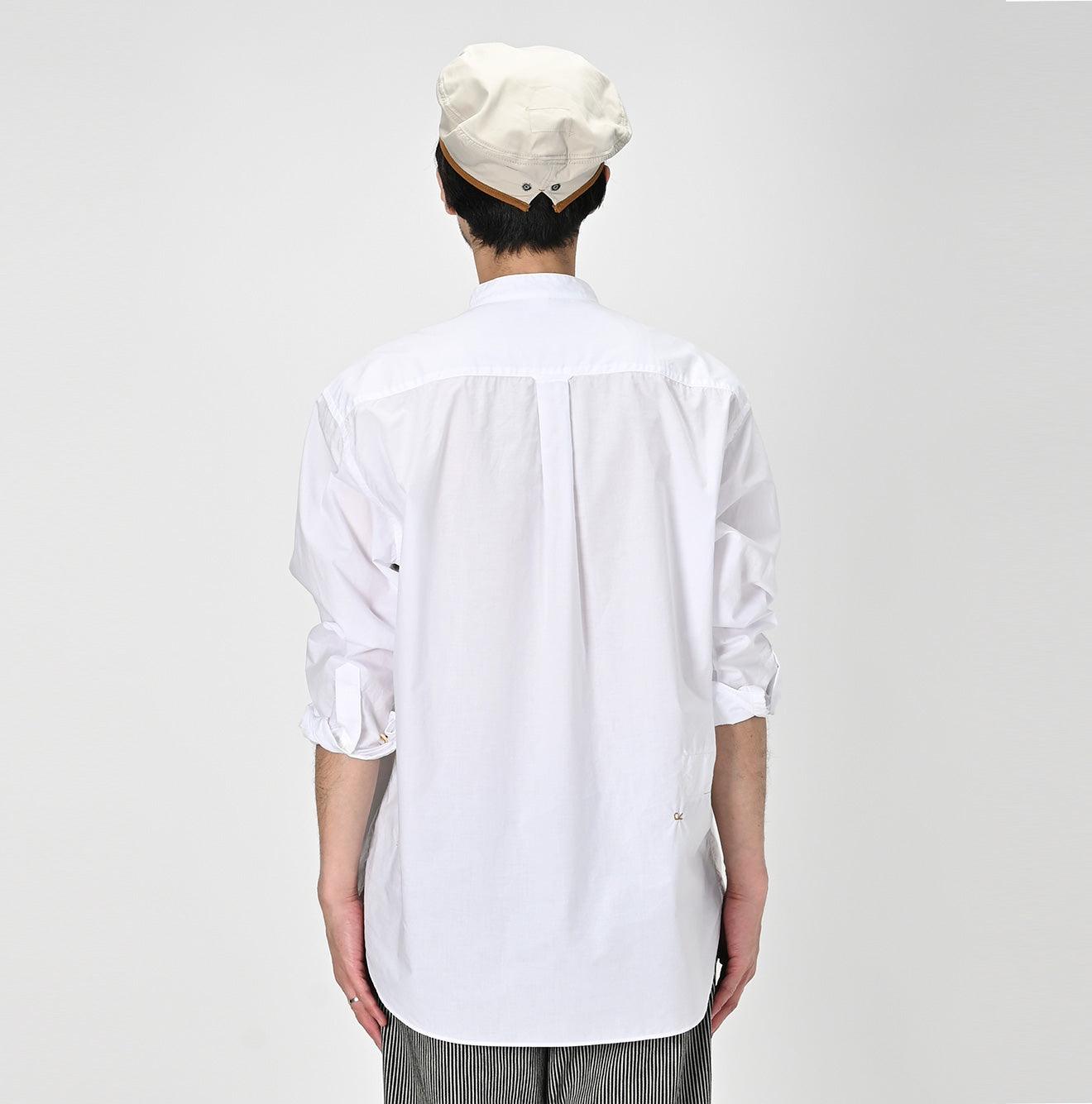 Batiste 908 Pintuck Stand Collar Shirt – 45R GLOBAL
