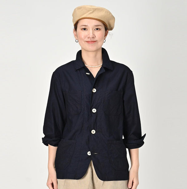 Indigo 504 Oxford 908 4pocket Shirt - 45R by 45rpm studio