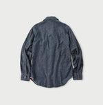 Indigo Dungaree Denim 908 Eastern Shirt Nou - 45R by 45rpm studio