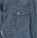 Indigo Dungaree Denim 908 Eastern Shirt Nou - 45R by 45rpm studio
