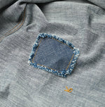 Indigo Dungaree Denim 908 Eastern Shirt Nou - 45R by 45rpm studio