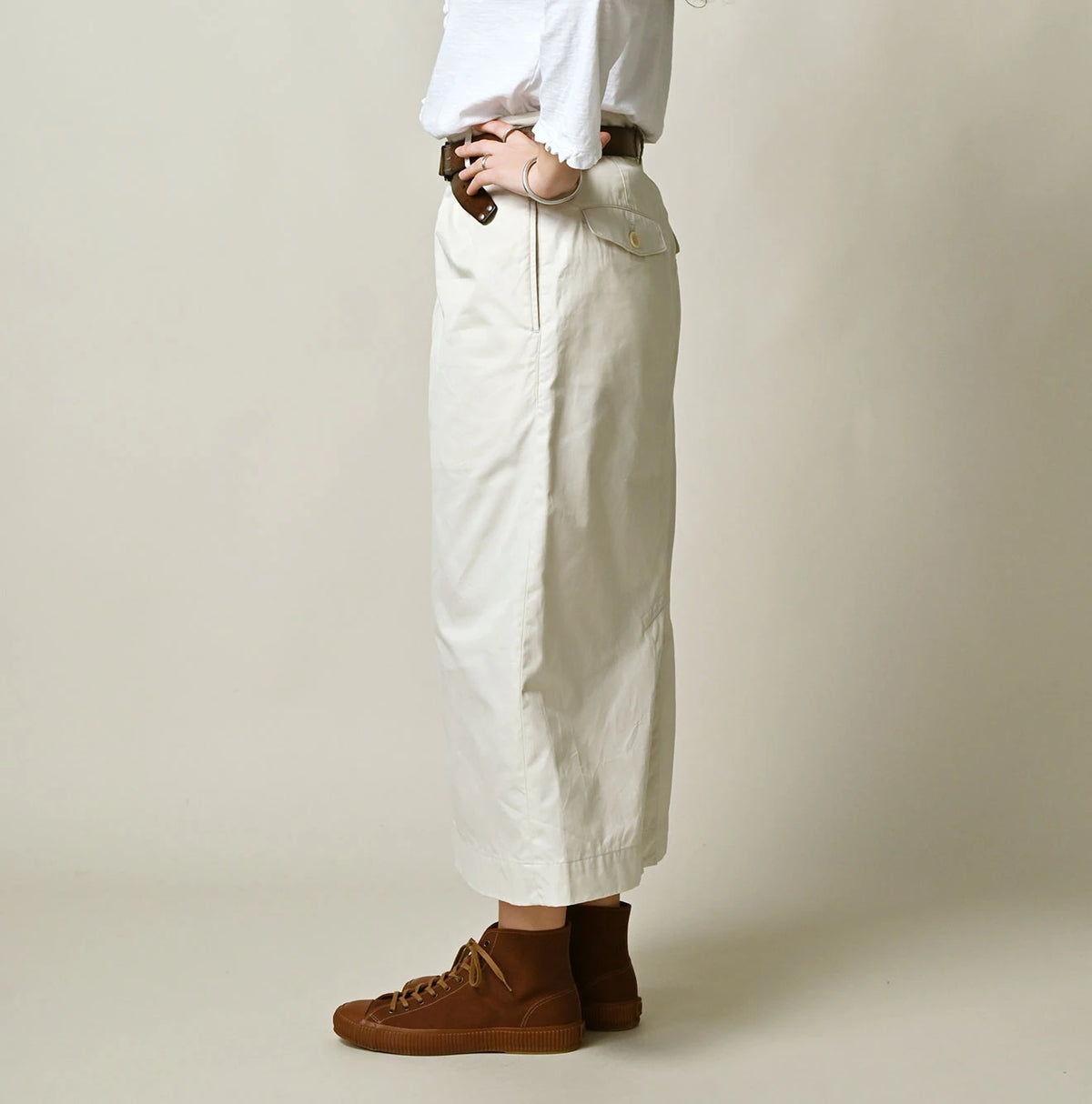 45R Gabardine Charlotte Skirt