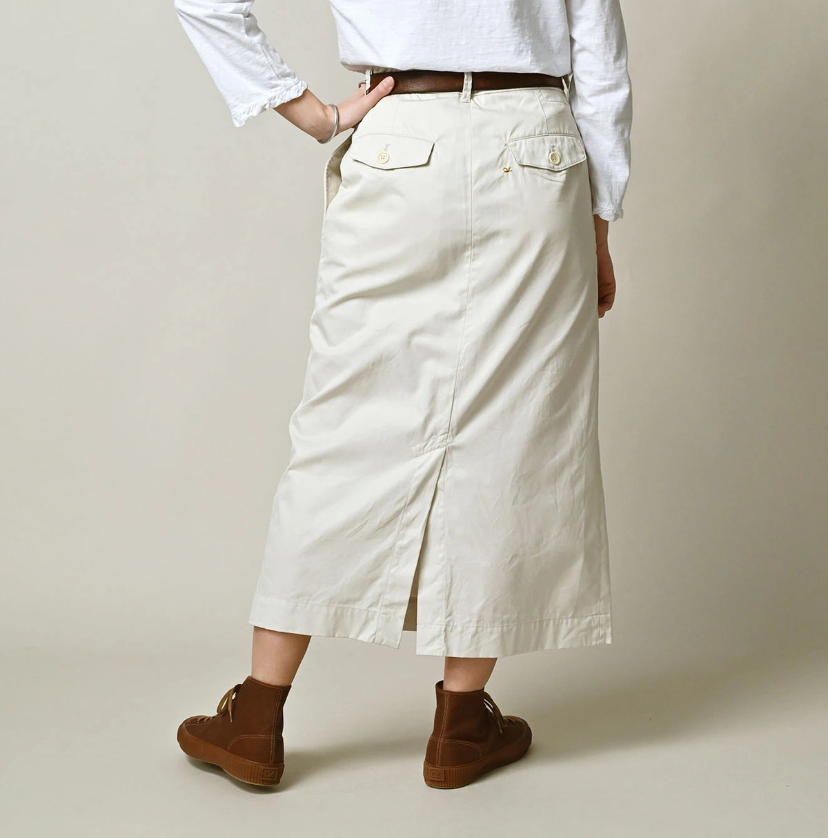 45R Gabardine Charlotte Skirt