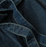 45R Mugihiko Denim Wrap Dress Zyu