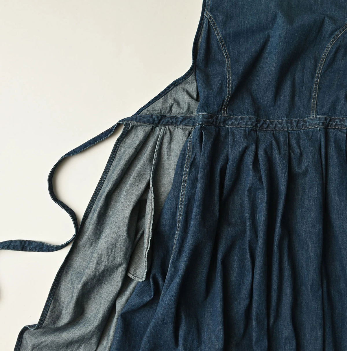 Mugihiko Denim Wrap Dress Zyu