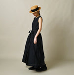 45R Mugihiko Denim Wrap Dress Nou