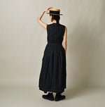 45R Mugihiko Denim Wrap Dress Nou