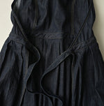 45R Mugihiko Denim Wrap Dress Nou