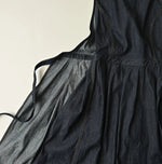 45R Mugihiko Denim Wrap Dress Nou