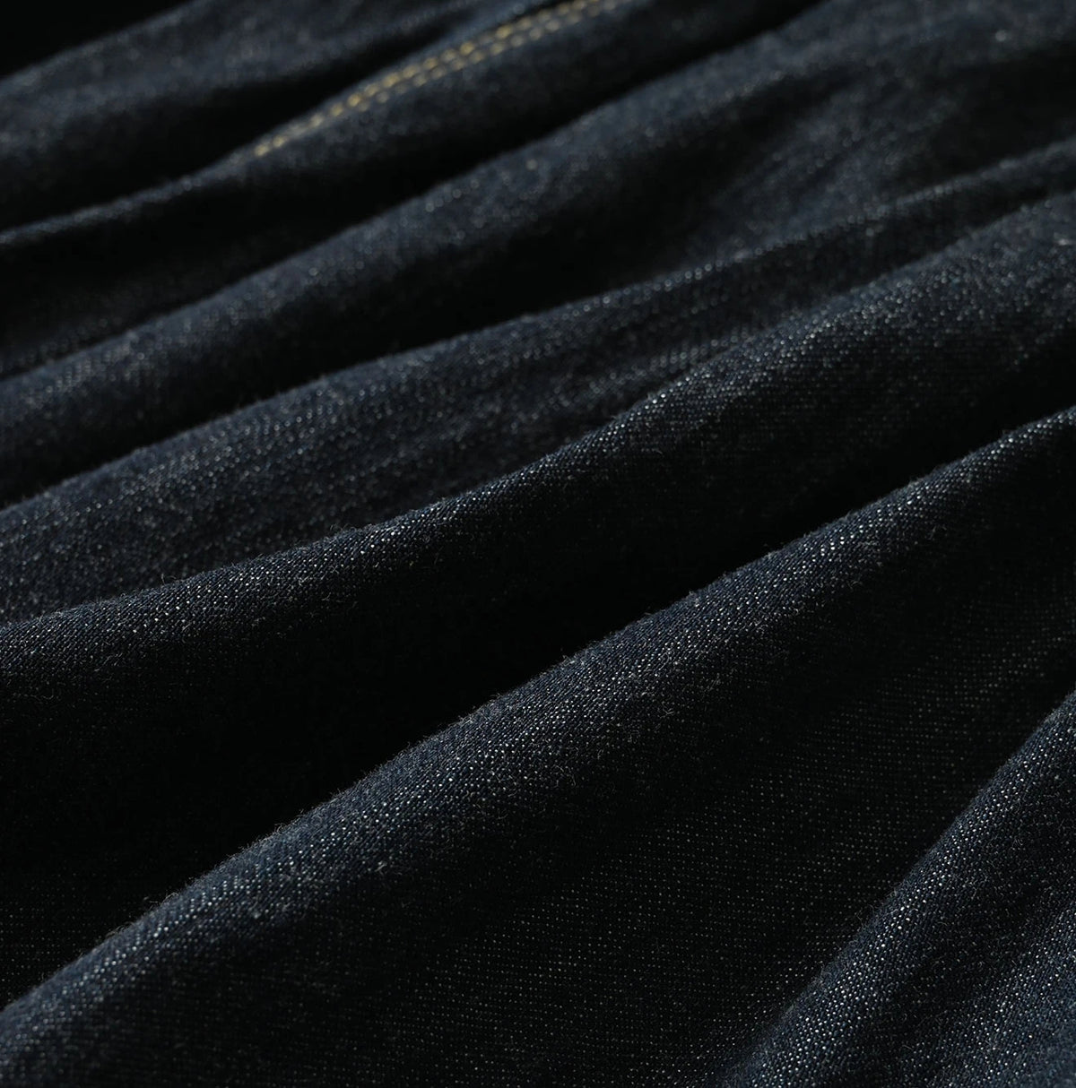 45R Mugihiko Denim Wrap Dress Nou