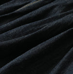 45R Mugihiko Denim Wrap Dress Nou