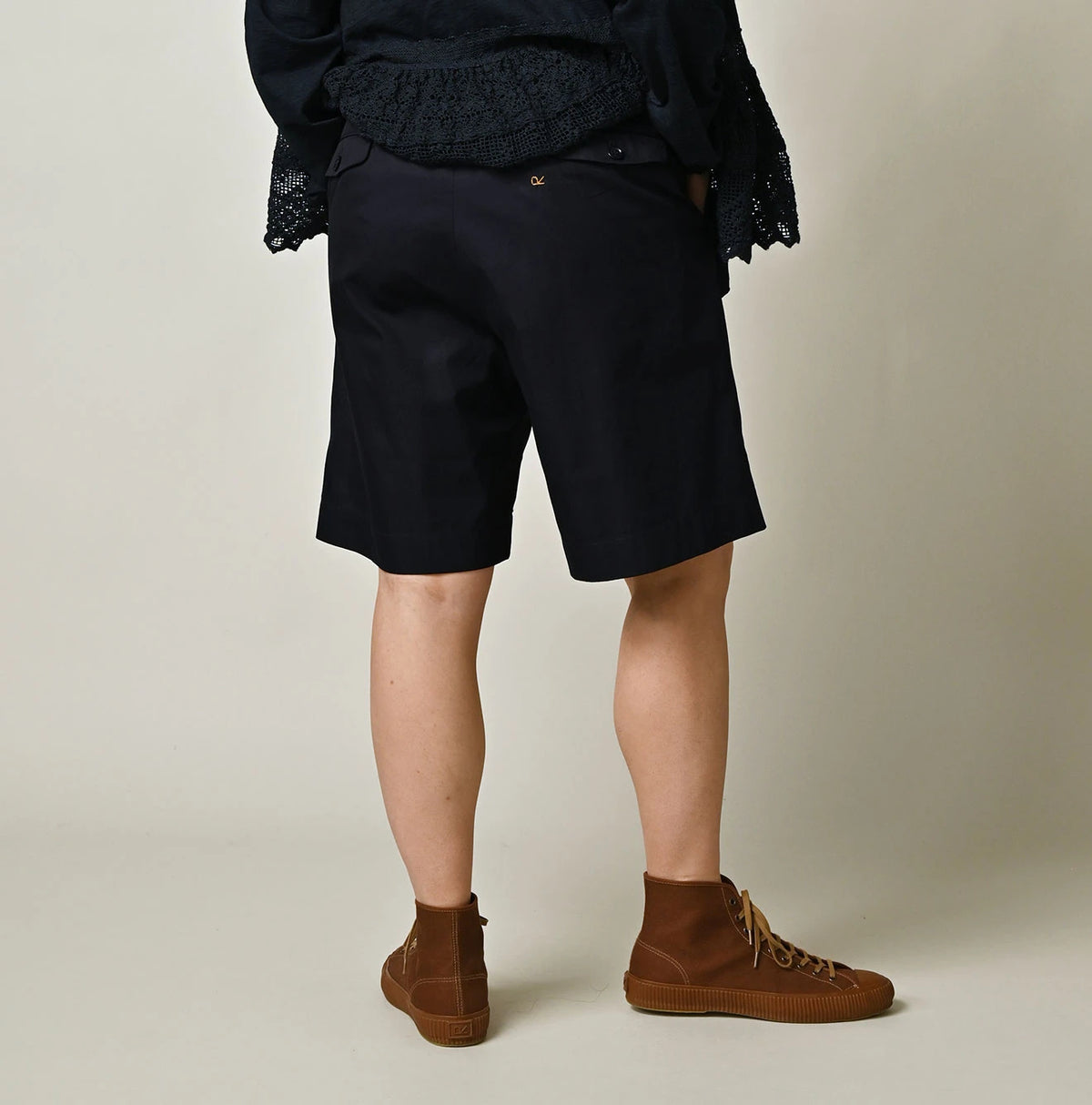 45R Gabardine 908 Nîmes Shorts