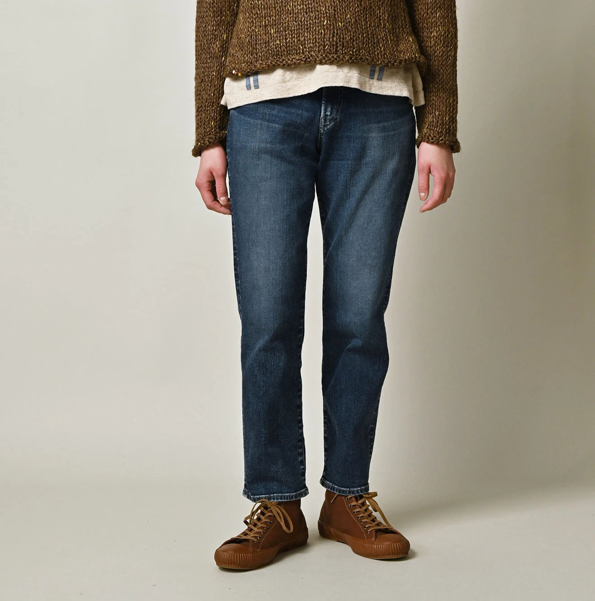 45R Mugihiko Denim Stretch Sabrina5 Zyu