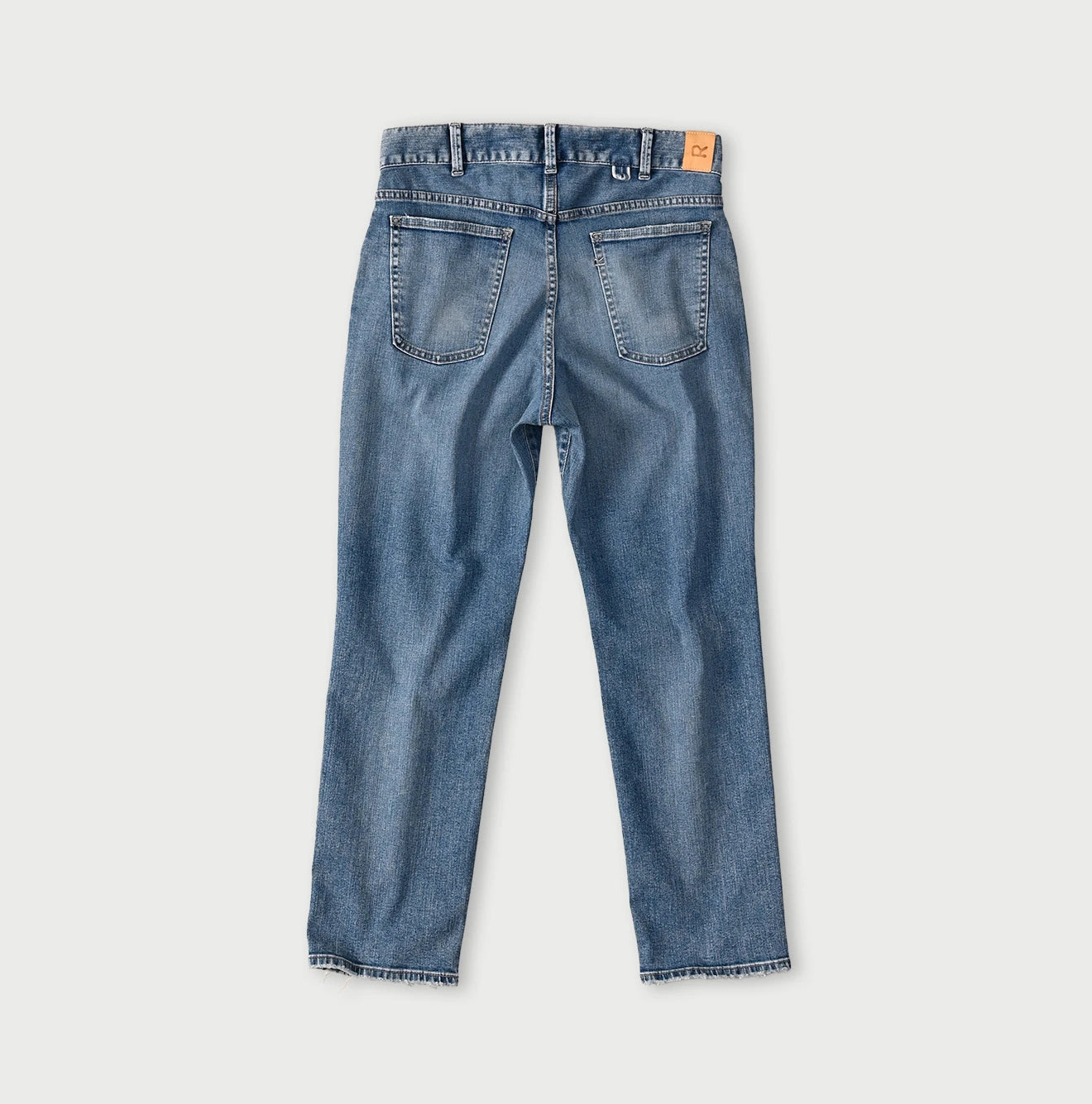 45R Mugihiko Denim Stretch Sabrina5 Tan - Image 11