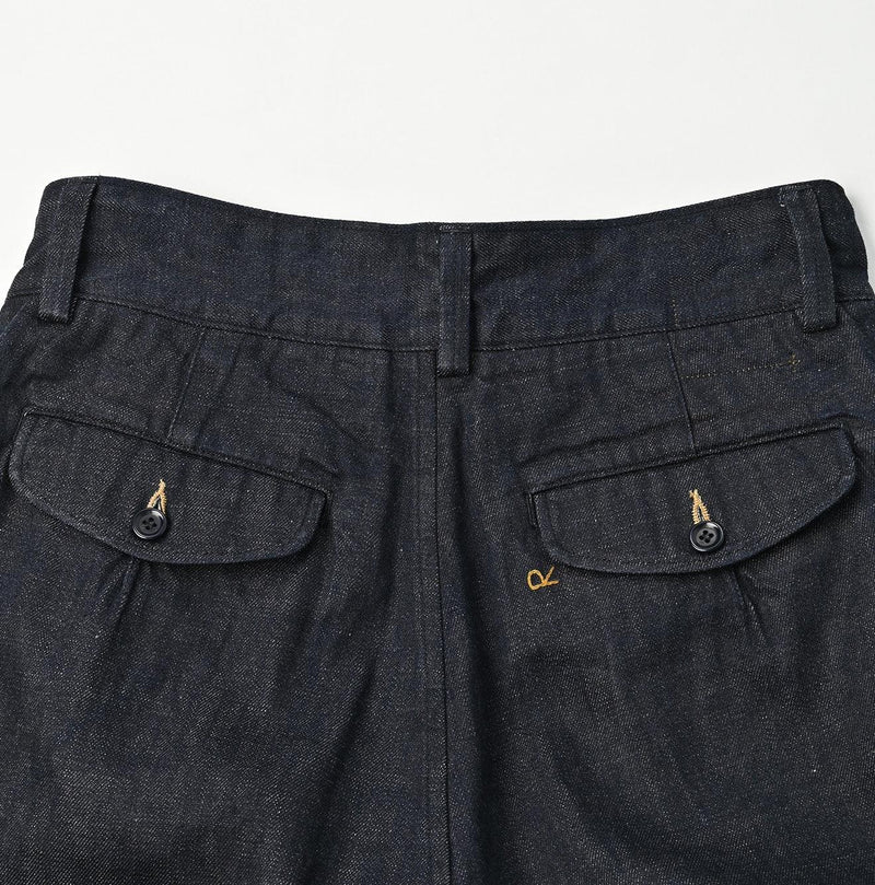 Rye Mugi Denim Charlotte Baggy Pants - 45R by 45rpm studio