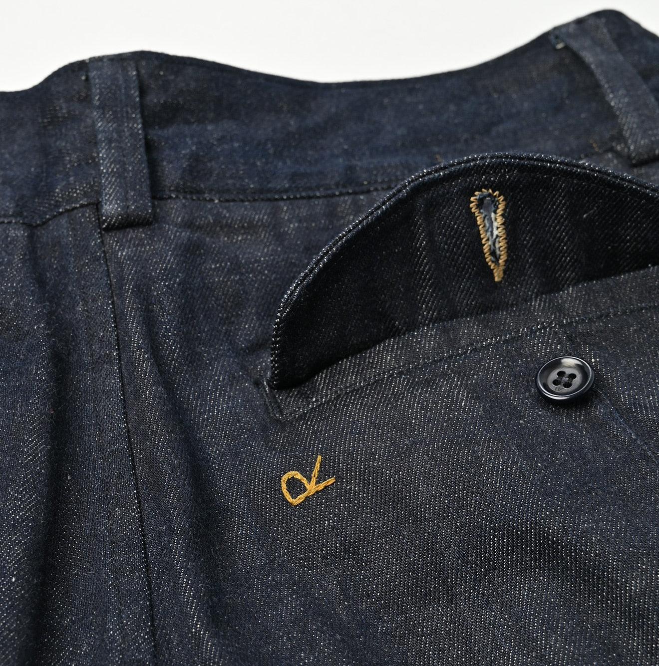 Rye Mugi Denim Charlotte Baggy Pants - 45R by 45rpm studio