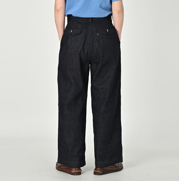Rye Mugi Denim Charlotte Baggy Pants - 45R by 45rpm studio