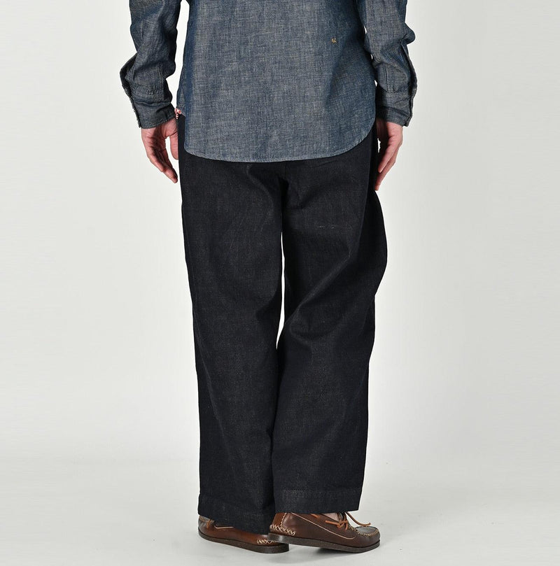 Rye Mugi Denim Charlotte Baggy Pants - 45R by 45rpm studio